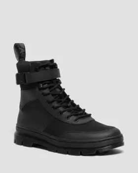 Повседневные ботинки Dr. Martens Combs из технического полиэфира, цвет Black — Element Poly Rip Stop