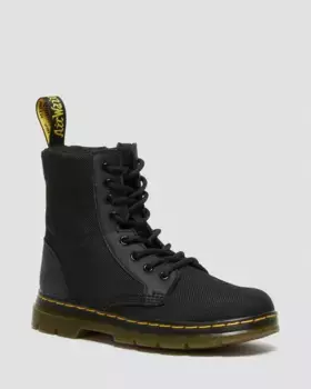 Повседневные ботинки Dr. Martens Junior Combs Extra Tough Poly, цвет Black — Extra Tough 50/50+Rubbery