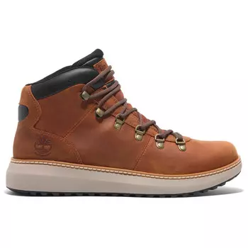 Повседневные ботинки Timberland Hudson Road Mid Lace Up Waterproof Chukka Boot, цвет Rust Full Grain