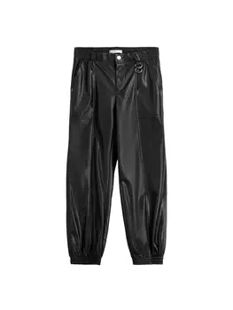 Повседневные брюки Bershka, черный