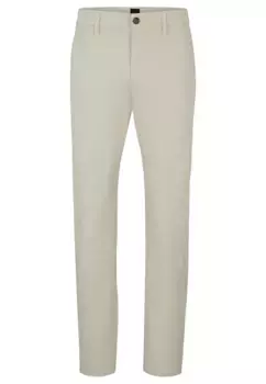 Повседневные брюки chino_tapered Boss, бежевый