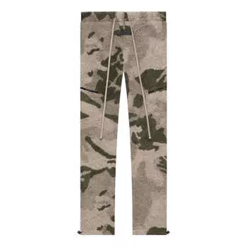 Повседневные брюки Fear of God Essentials SS22 Polar Fleece Pant Camo, разноцветный