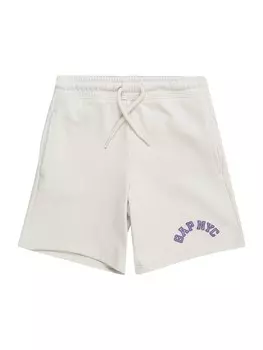 Повседневные брюки Gap, белый