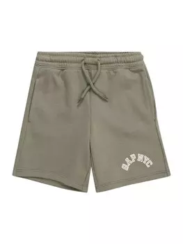 Повседневные брюки Gap, серо-коричневый