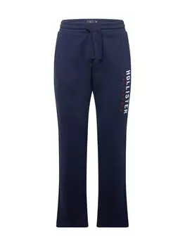 Повседневные брюки Hollister, темно-синий