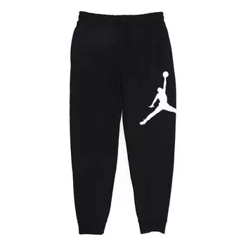 Повседневные брюки jumpman флисовые повседневные длинные брюки Air Jordan, черный