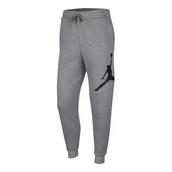Повседневные брюки jumpman флисовые повседневные длинные брюки Air Jordan, серый