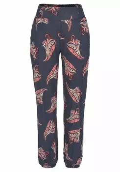 Повседневные брюки Lascana, темно-синий