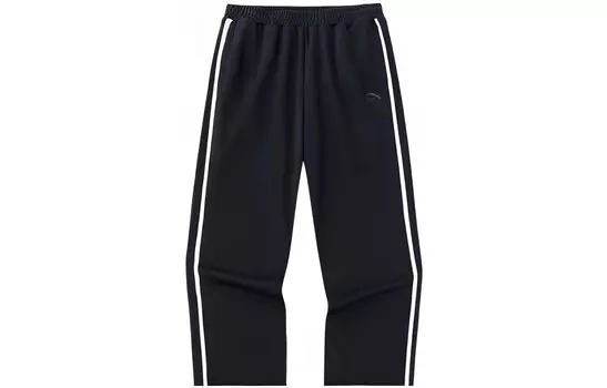 Повседневные брюки Life Collection Unisex Base Black / Base Black / Ivory White Anta, черный