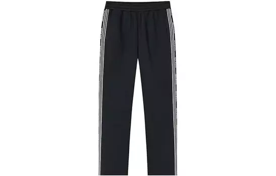 Повседневные брюки Life Collection унисекс черного цвета Anta, черный