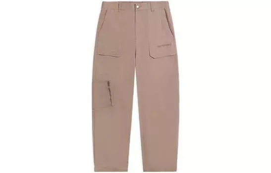 Повседневные брюки LiNing CF унисекс цвета имбирного хлеба, Gingerbread Brown