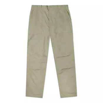 Повседневные брюки Men's Converse Solid Color Woven Straight-Leg Casual Pants/Trousers light grey Green