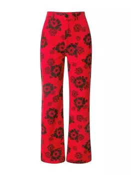 Повседневные брюки Monki, красный