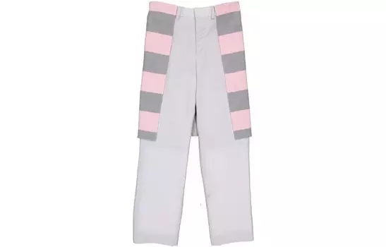 Повседневные брюки мужские белые Burberry, белый