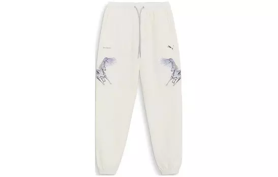 Повседневные брюки мужские белые Puma, белый