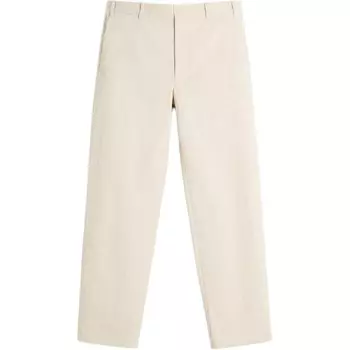 Повседневные брюки мужские белые Zara, белый