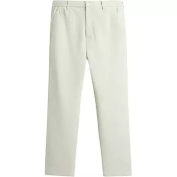 Повседневные брюки мужские белые Zara, белый