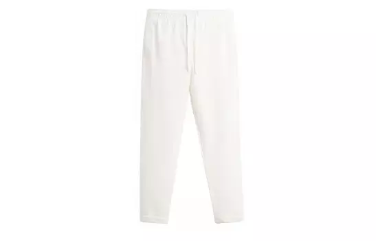 Повседневные брюки мужские белые Zara, белый