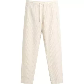 Повседневные брюки мужские белые Zara, белый