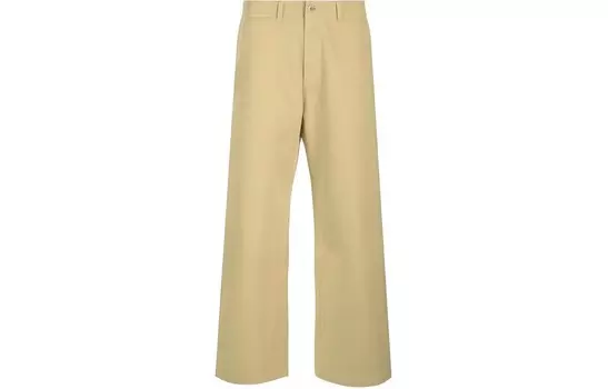 Повседневные брюки мужские бежевые Burberry, цвет Apricot Cream