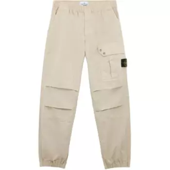 Повседневные брюки мужские бежевые Stone Island, бежевый
