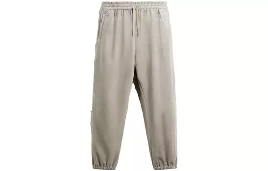 Повседневные брюки мужские бежевые Zara, бежевый