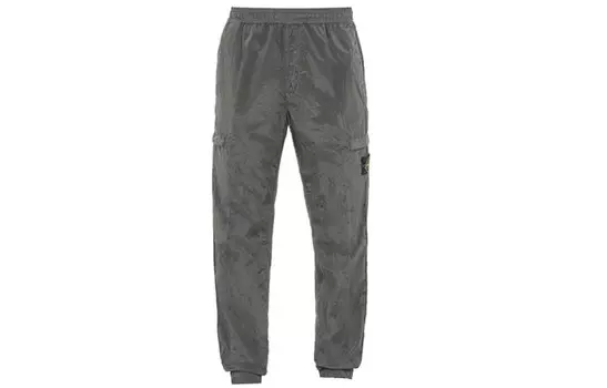 Повседневные брюки мужские Carbon Black Stone Island, черный