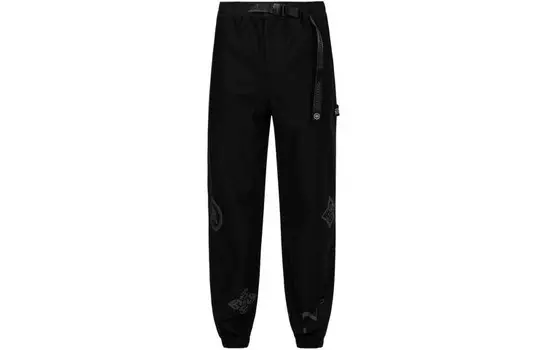 Повседневные брюки мужские черные Evisu, черный