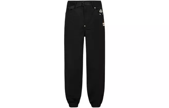 Повседневные брюки мужские черные Evisu, черный