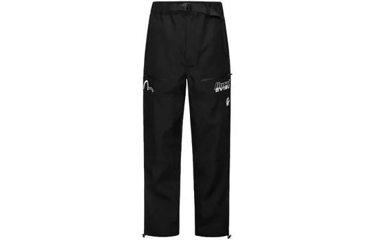 Повседневные брюки мужские черные Evisu, черный