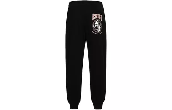 Повседневные брюки мужские черные Evisu, черный