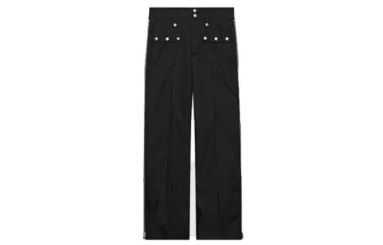 Повседневные брюки мужские черные Gucci, черный