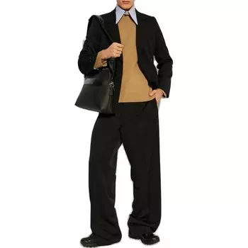 Повседневные брюки мужские черные Maison Margiela, черный