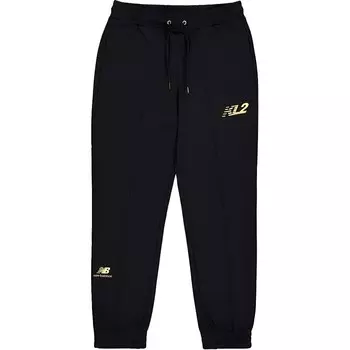 Повседневные брюки мужские черные New Balance, черный