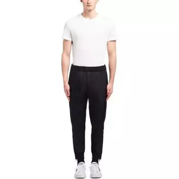 Повседневные брюки мужские черные Prada, черный