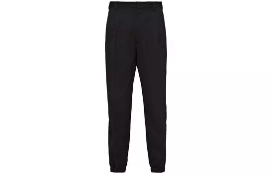 Повседневные брюки мужские черные Prada, черный