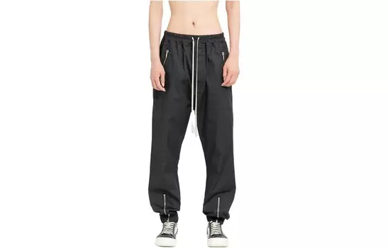 Повседневные брюки мужские черные Rick Owens, черный