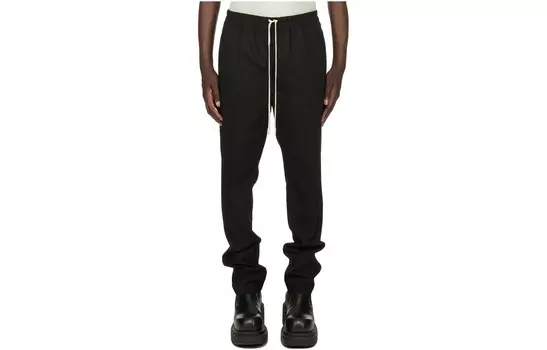 Повседневные брюки мужские черные Rick Owens, черный