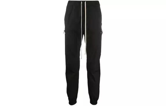 Повседневные брюки мужские черные Rick Owens, черный