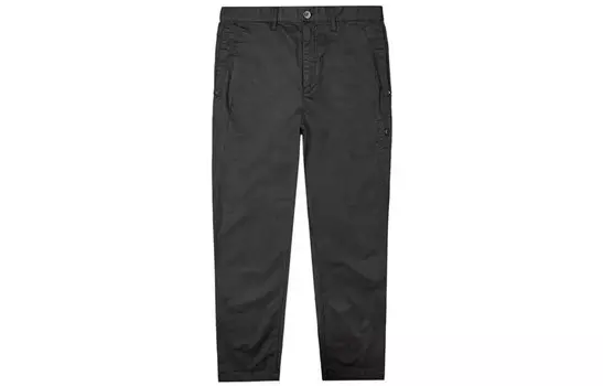 Повседневные брюки мужские черные Stone Island, черный
