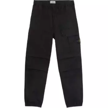Повседневные брюки мужские черные Stone Island, черный