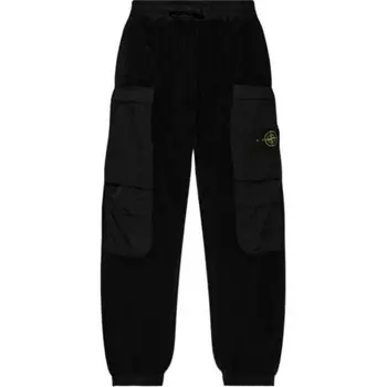 Повседневные брюки мужские черные Stone Island, черный