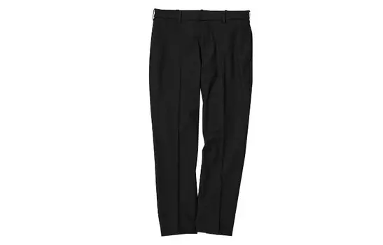 Повседневные брюки мужские черные Uniqlo, черный