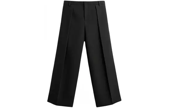 Повседневные брюки мужские черные Zara, черный