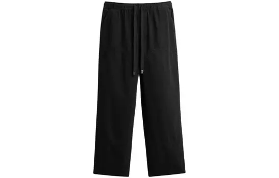 Повседневные брюки мужские черные Zara, черный