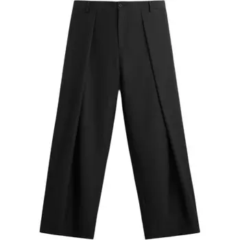 Повседневные брюки мужские черные Zara, черный