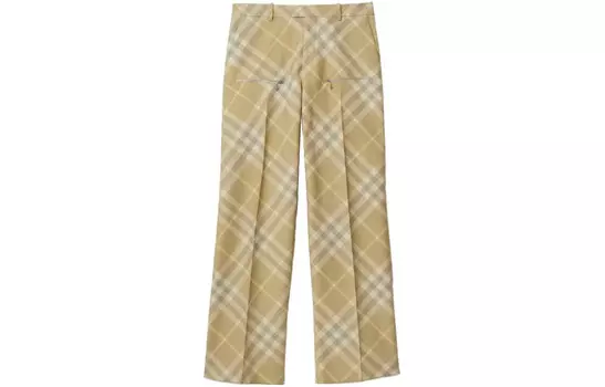 Повседневные брюки мужские цвета хаки Burberry, хаки