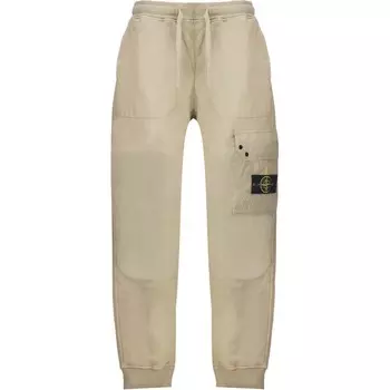 Повседневные брюки мужские цвета хаки Stone Island, хаки