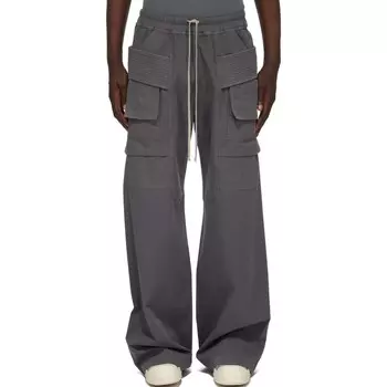 Повседневные брюки мужские цвета камня Rick Owens Drkshdw, цвет Stone color