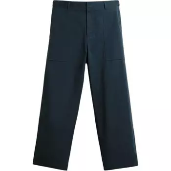 Повседневные брюки мужские цвета морской волны Zara, цвет Sea Blue